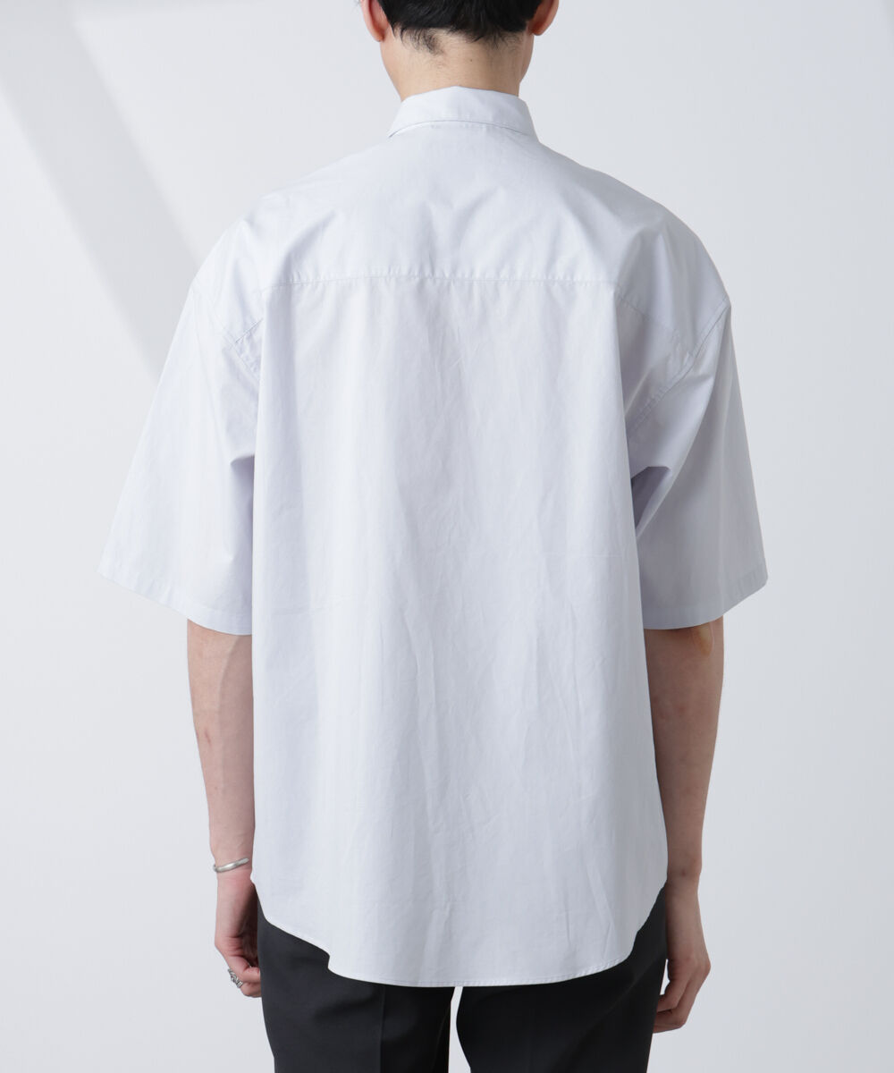 nano･universe「「大人のワイドシャツ」レギュラーカラー 半袖」|シャツ・ブラウス|