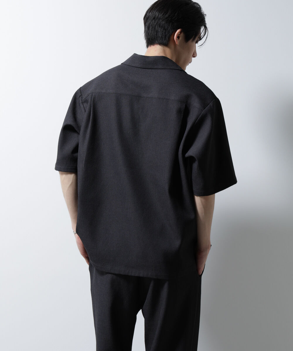 nano･universe「「MC」coveross(R)EOS ポリエステル ブッチャースキッパーシャツ」|シャツ・ブラウス|