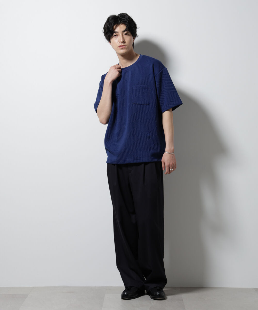 nano･universe「フクレジャガードポケットTシャツ」|Tシャツ・カットソー|