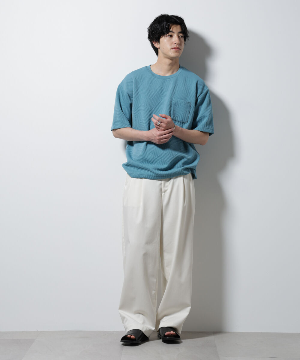 nano･universe「フクレジャガードポケットTシャツ」|Tシャツ・カットソー|