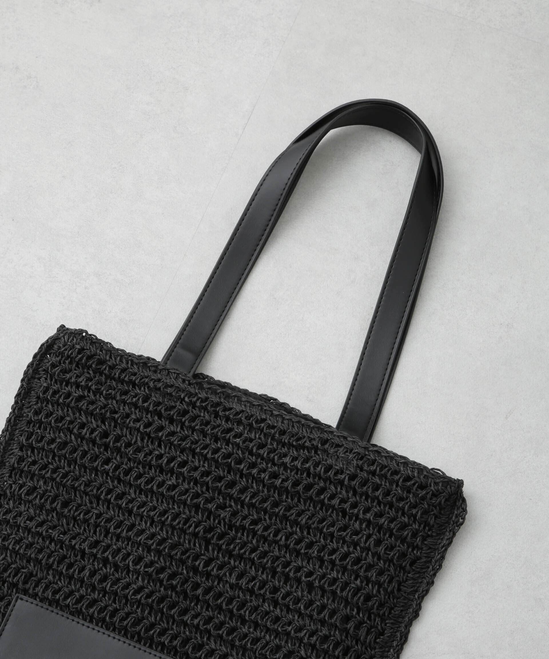 nano･universe「ストローメッシュトートバッグ」|ショルダー・メッセンジャー|