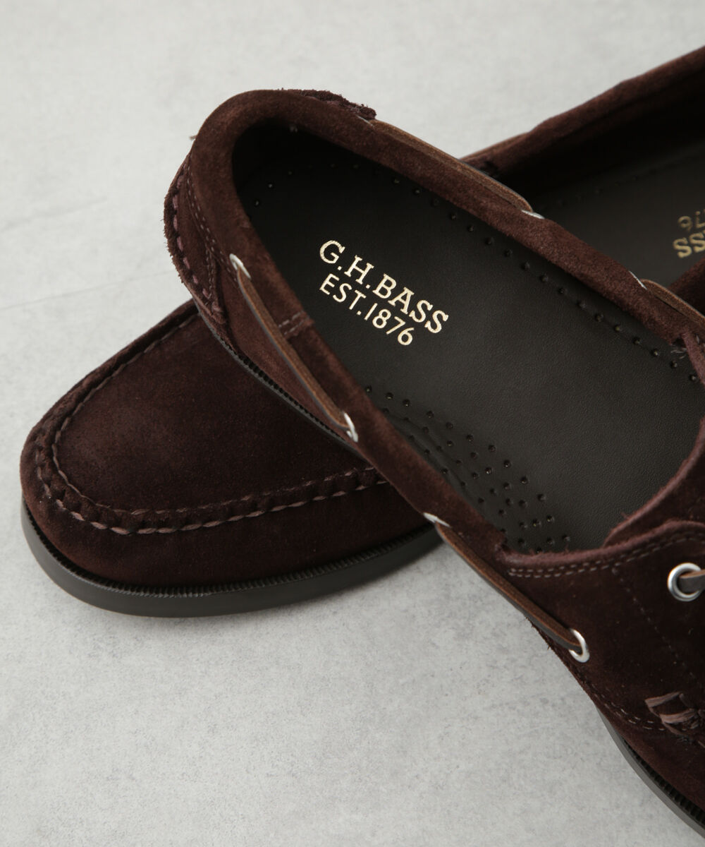 nano･universe「G.H. BASS/JETTY II Boater 2 Eye」|ビジネス・ドレスシューズ|