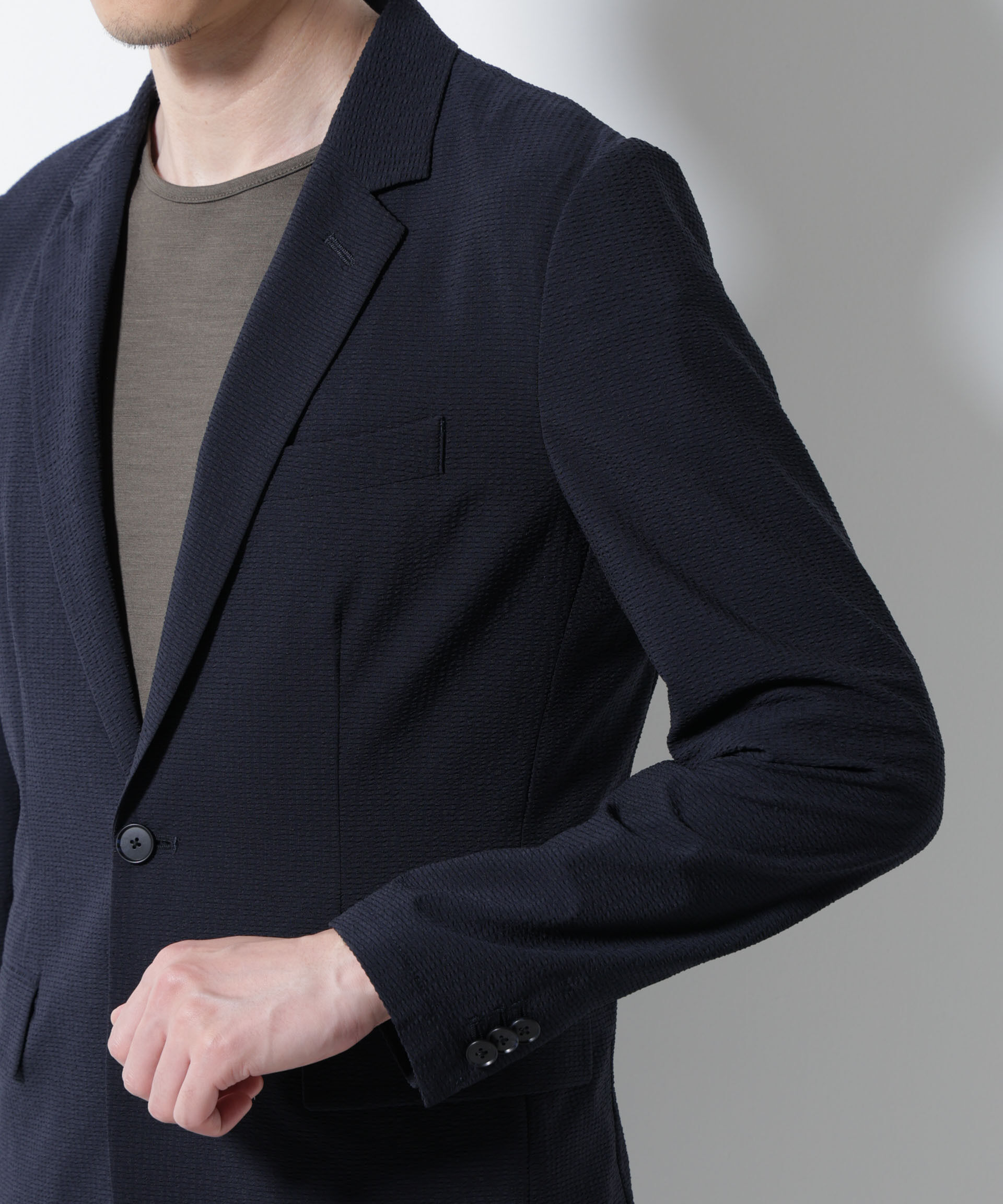 nano･universe「「Damerino」DotAir(R)サッカーストレッチセットアップ/吸水速乾」|スーツ|