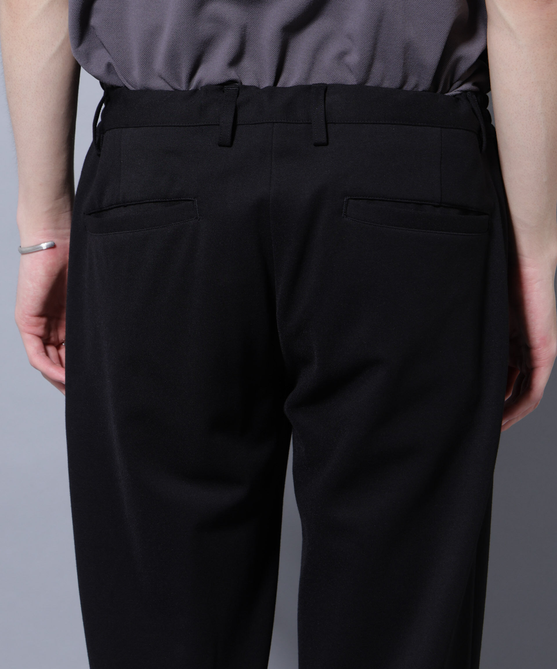 nano･universe「「モダンコンフォートシリーズ」スリムイージースラックス」|チノ|