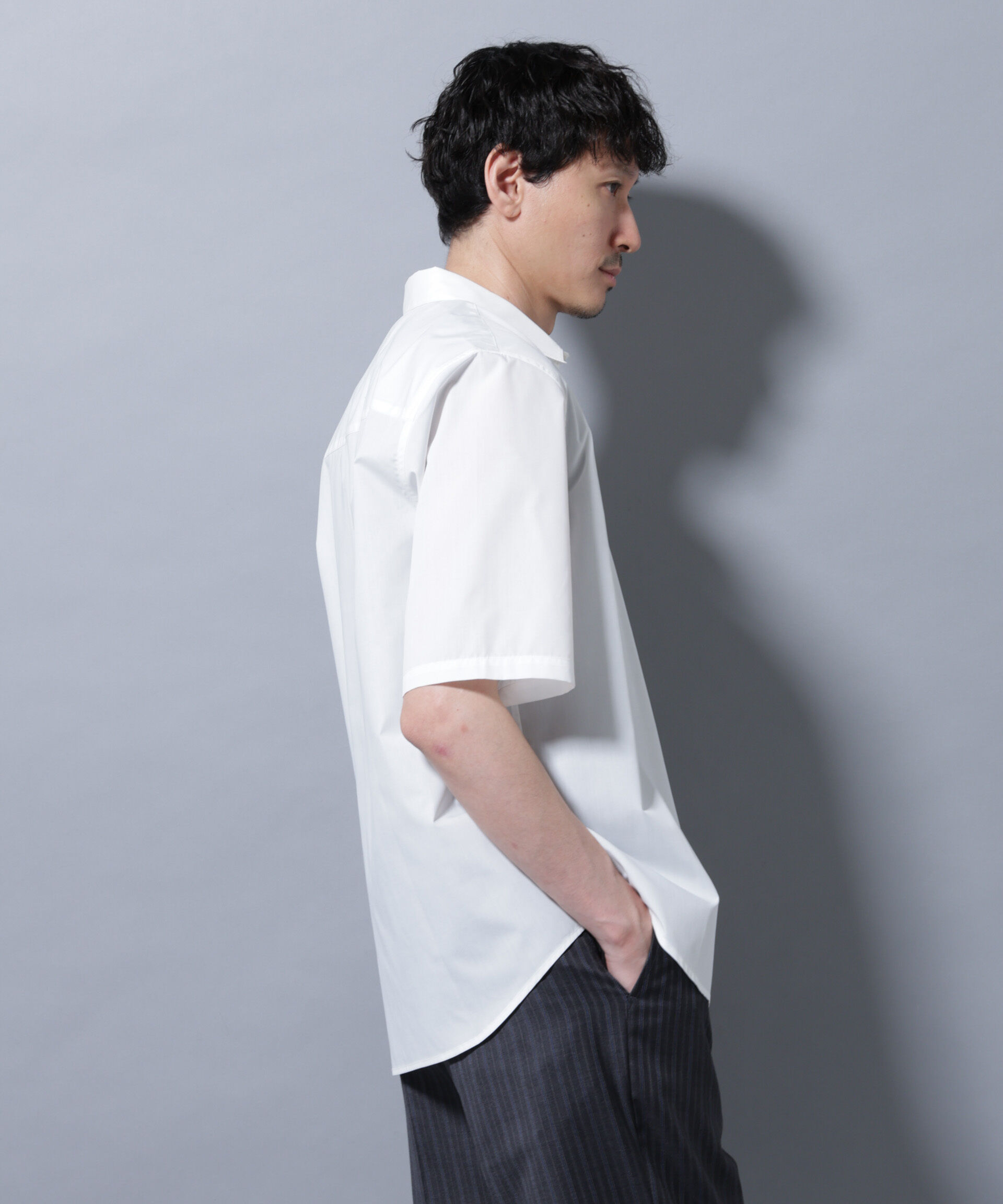 nano･universe「「着るアート」karl blossfeldt 半袖シャツ3」|シャツ・ブラウス|