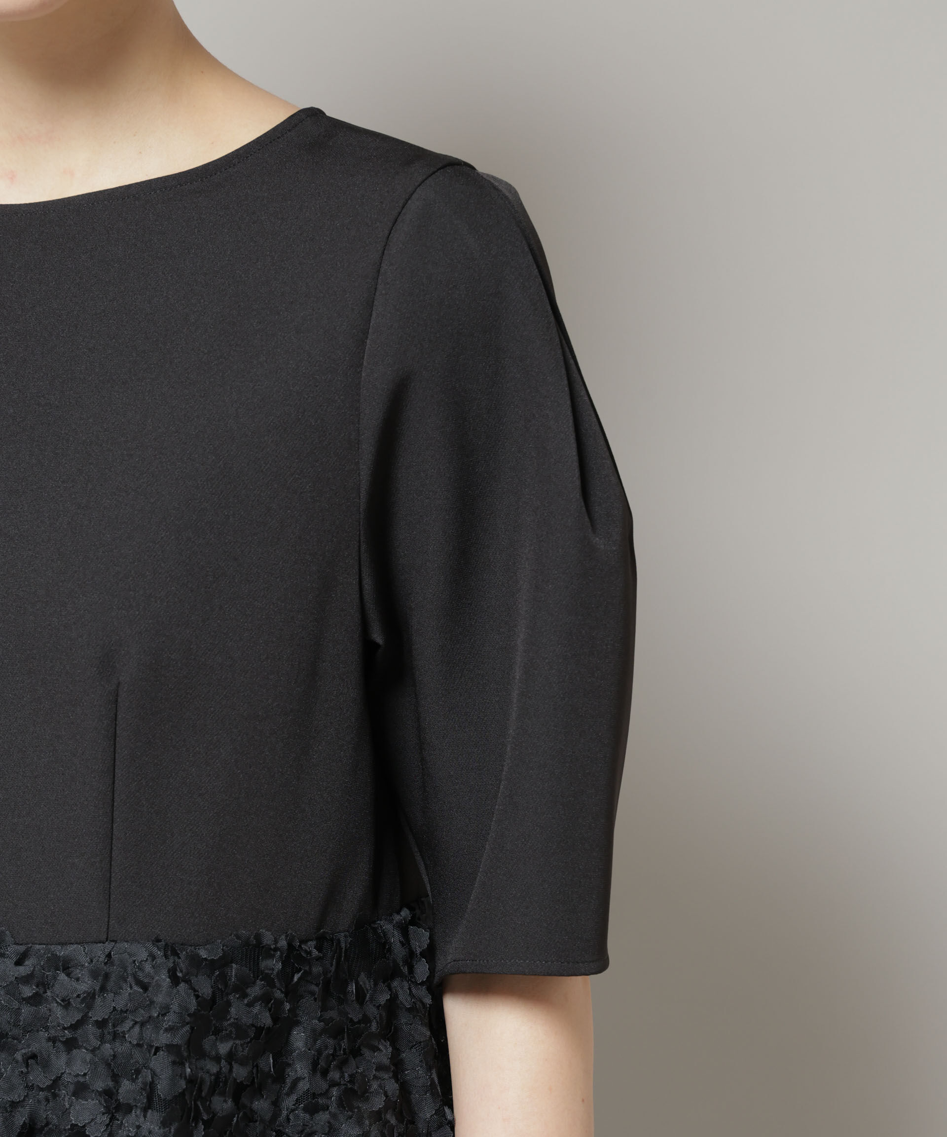 nano･universe「ペタルエンブロイダリーペプラムブラウス」|シャツ・ブラウス|