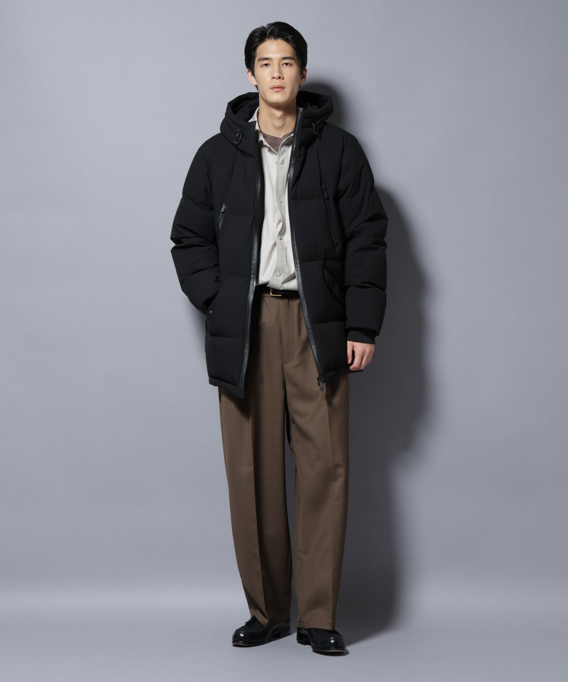 nano･universe「「西川ダウン(R)」SOLOTEXダウン」|ダウン|