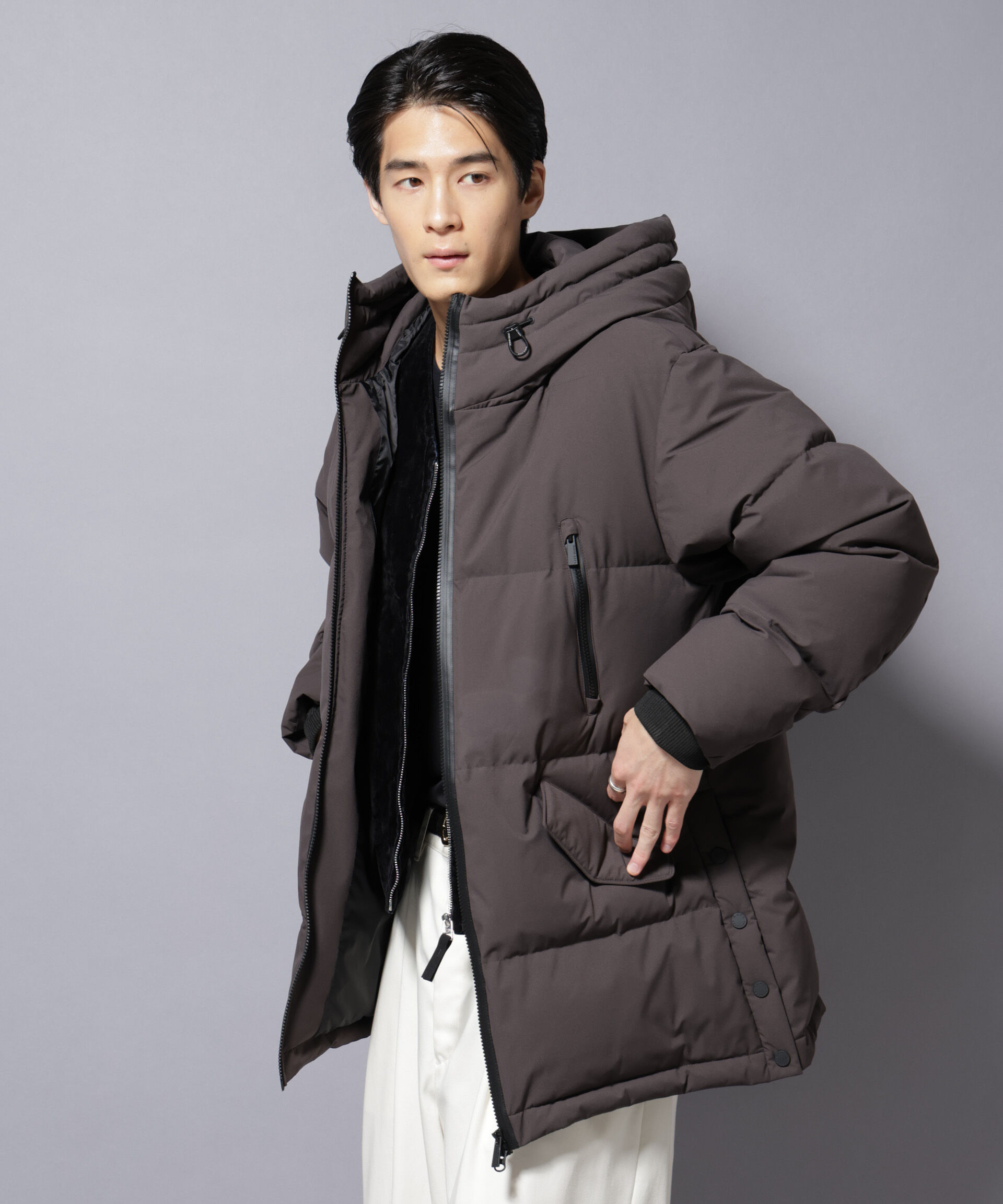 nano･universe「「西川ダウン(R)」SOLOTEXダウン」|ダウン|