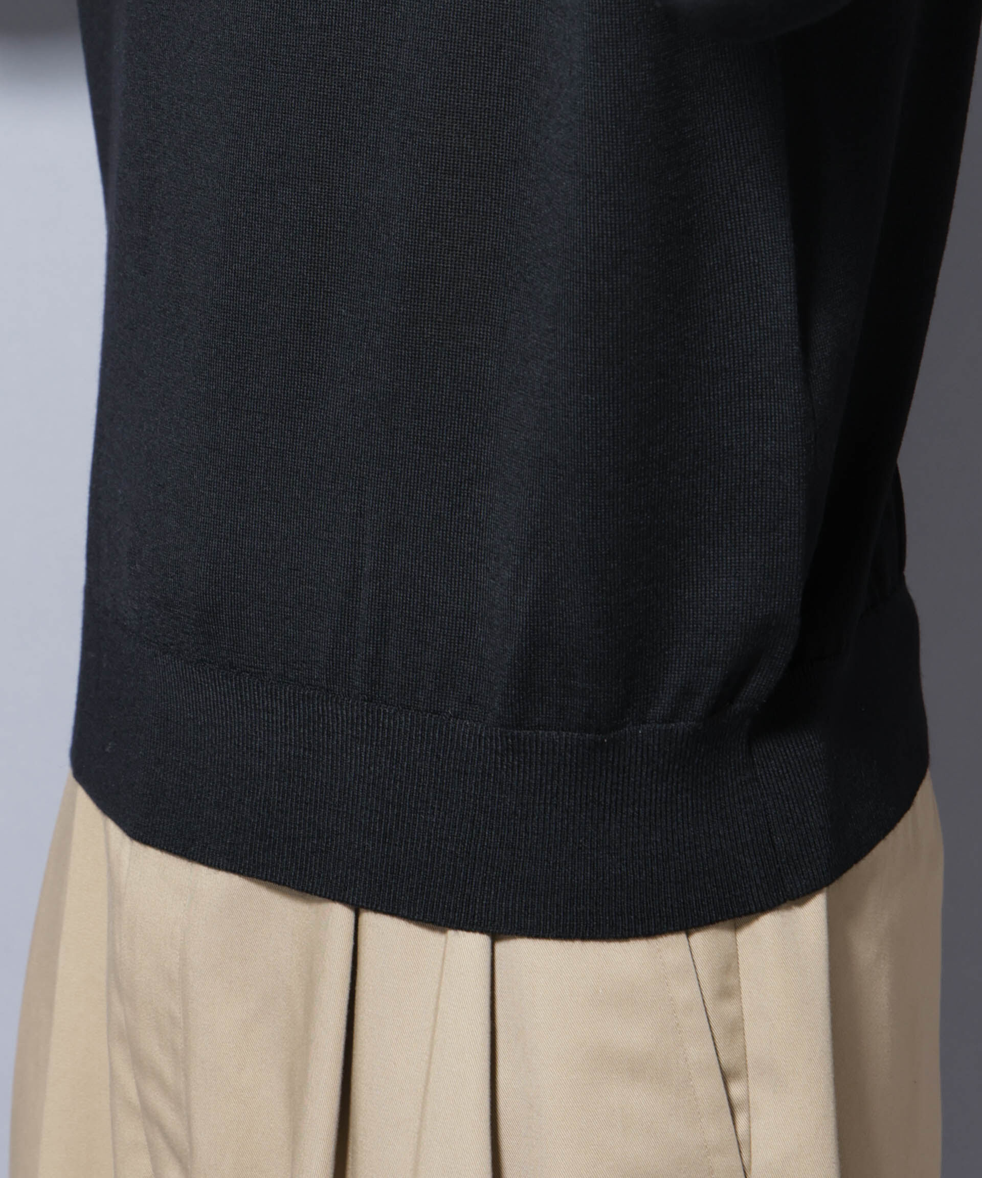 nano･universe「「毛玉レスニット」ファインゲージタートルネック」|ニット・セーター|