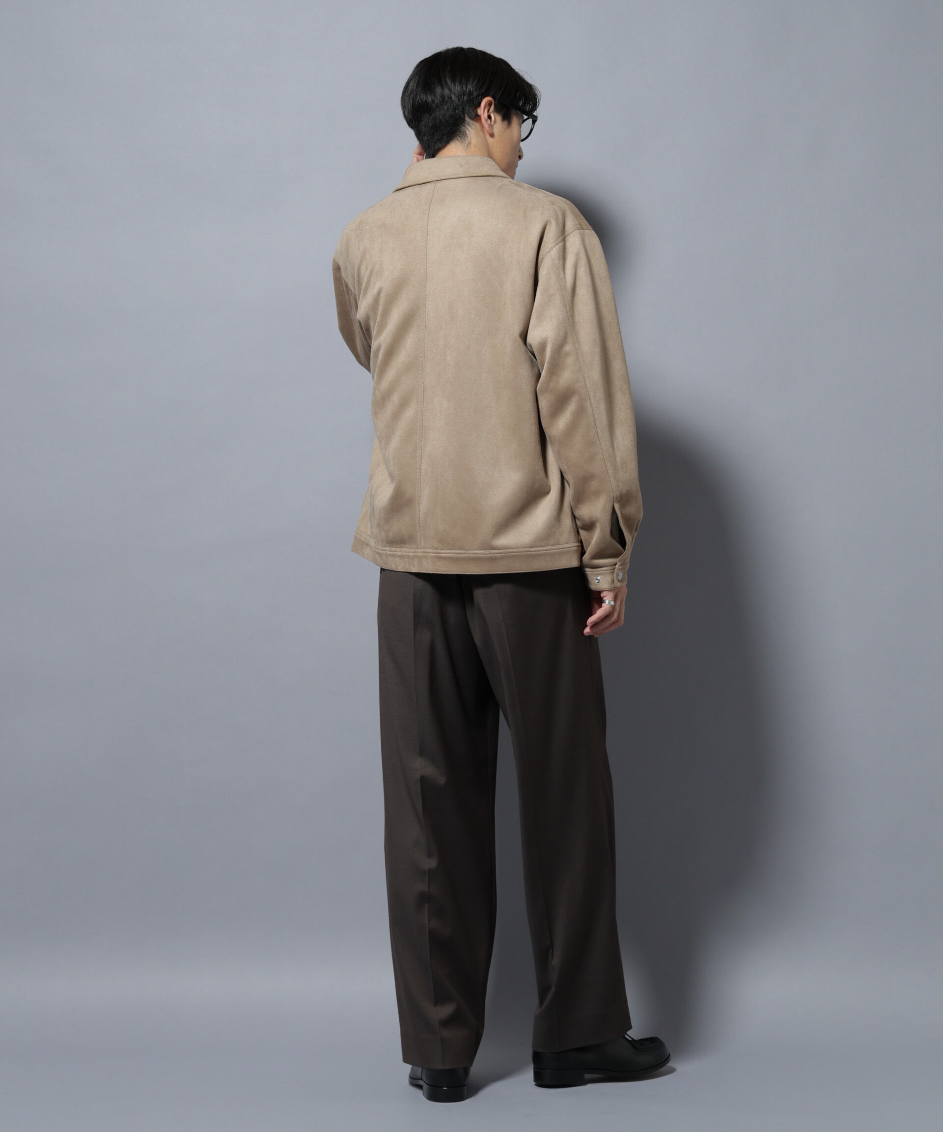 nano･universe「DELEGANTEエアリーサキソニー/CHK/ST ストレートFITパンツ(セットアップ可)」|チノ|