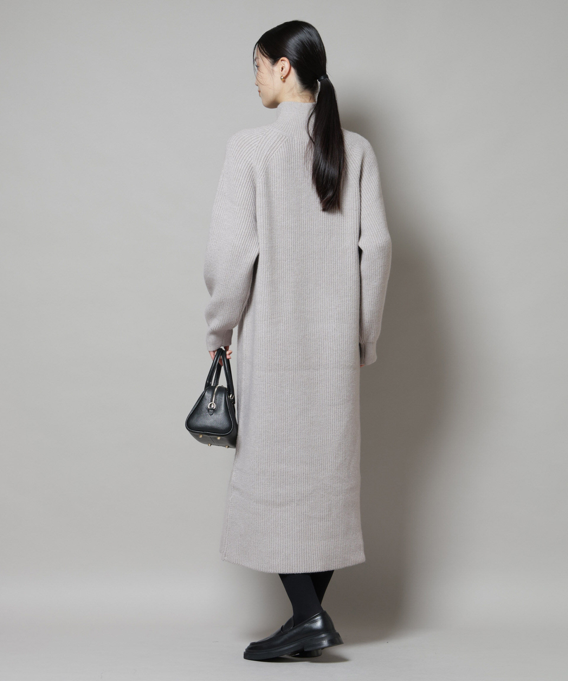 nano･universe「釦ディティールニットワンピース」|ワンピース|