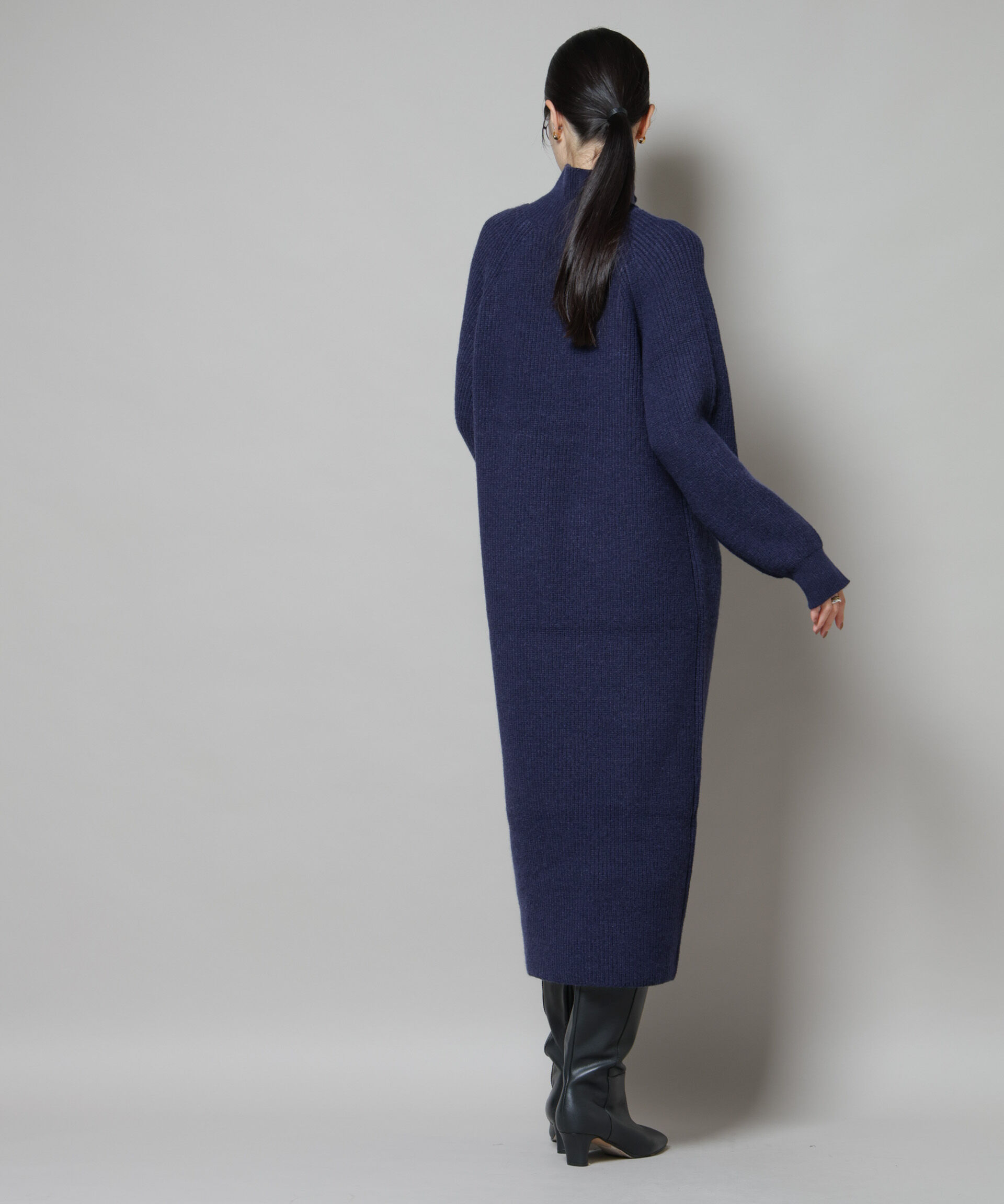 nano･universe「釦ディティールニットワンピース」|ワンピース|