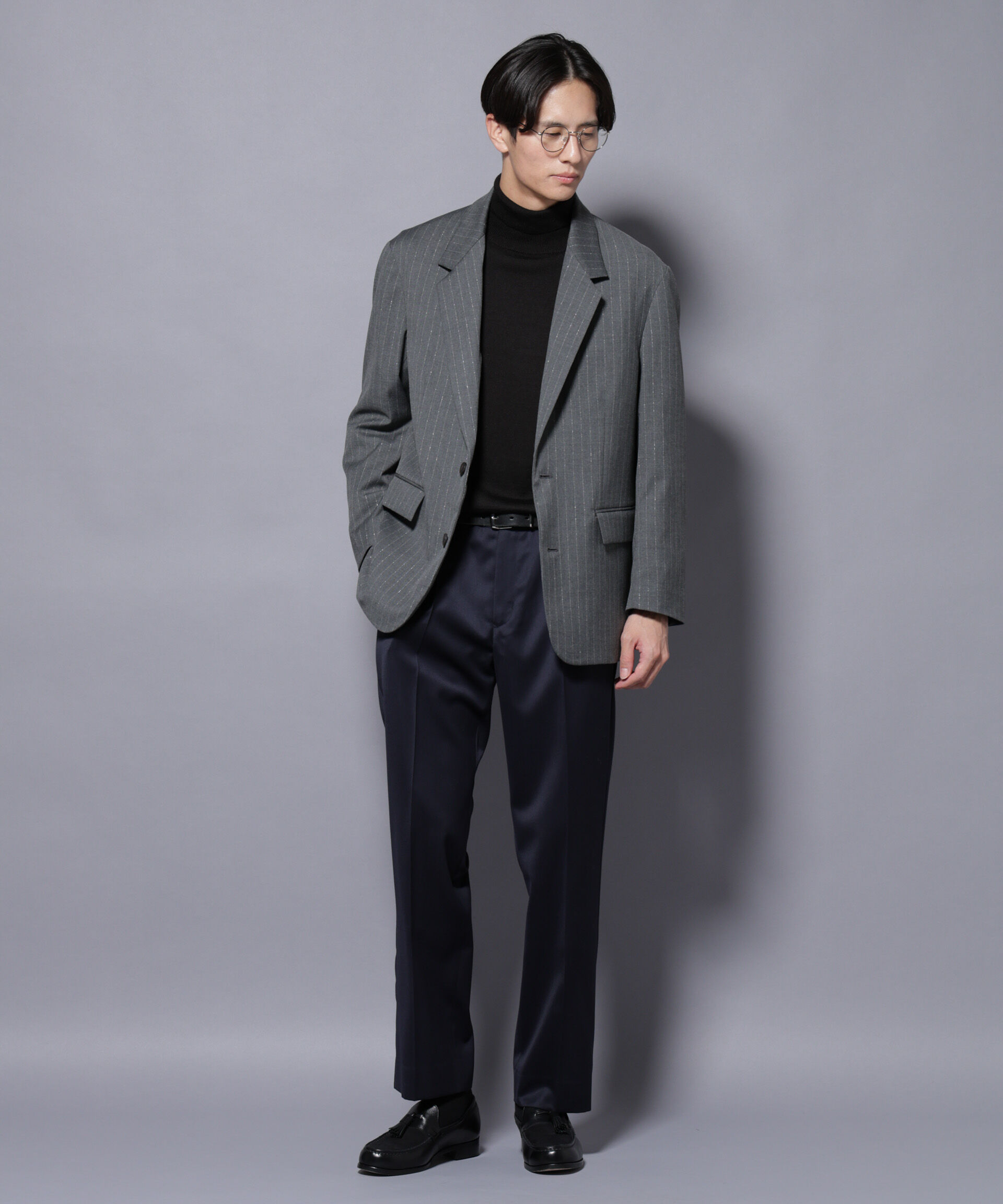 nano･universe「「Damerino Select」ウールシルクベネシャンパンツ（セットアップ可）」|スーツ|