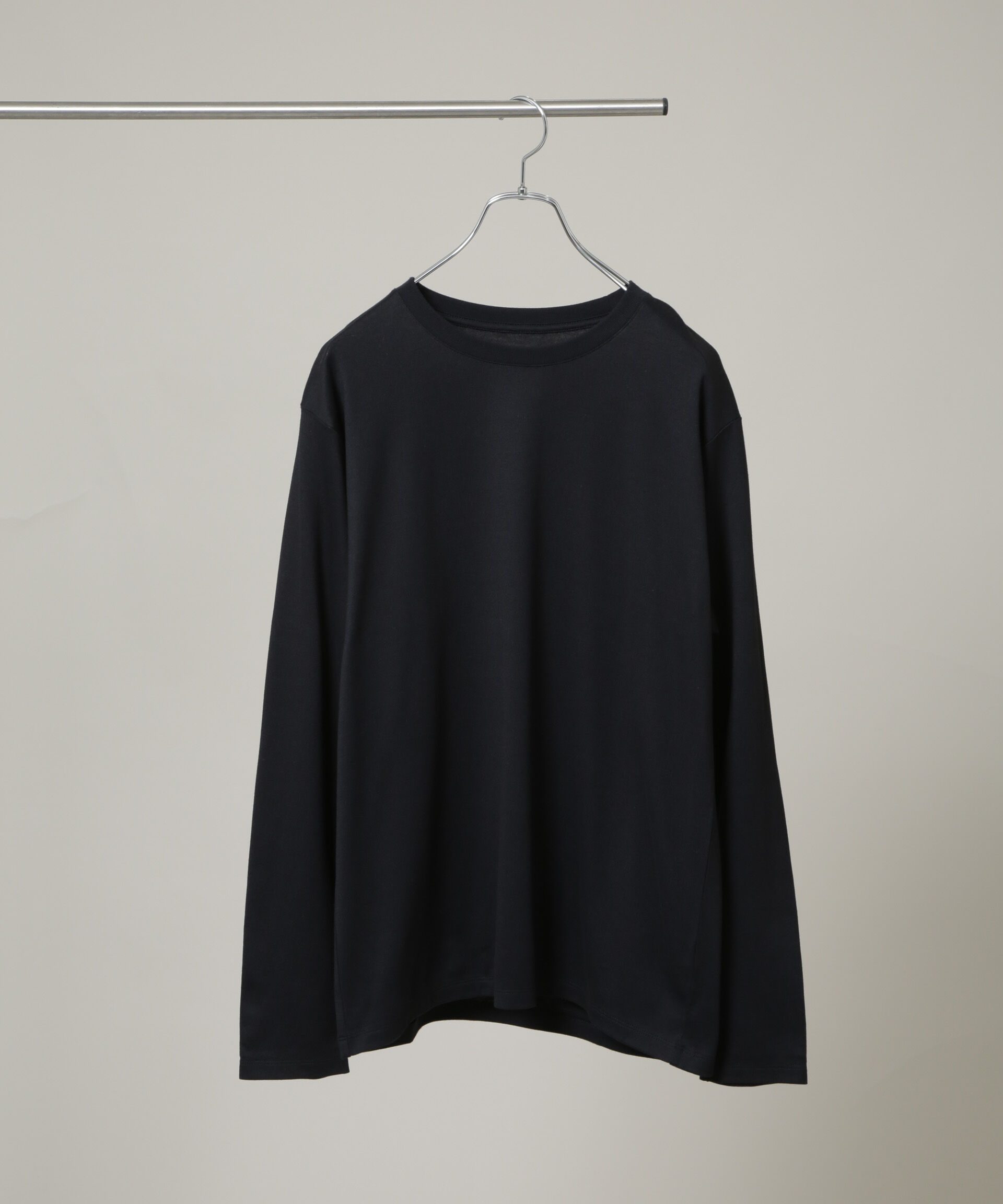 nano･universe「Anti Soaked(R)汗染み防止 クルーネックTシャツ 長袖」|Tシャツ・カットソー|