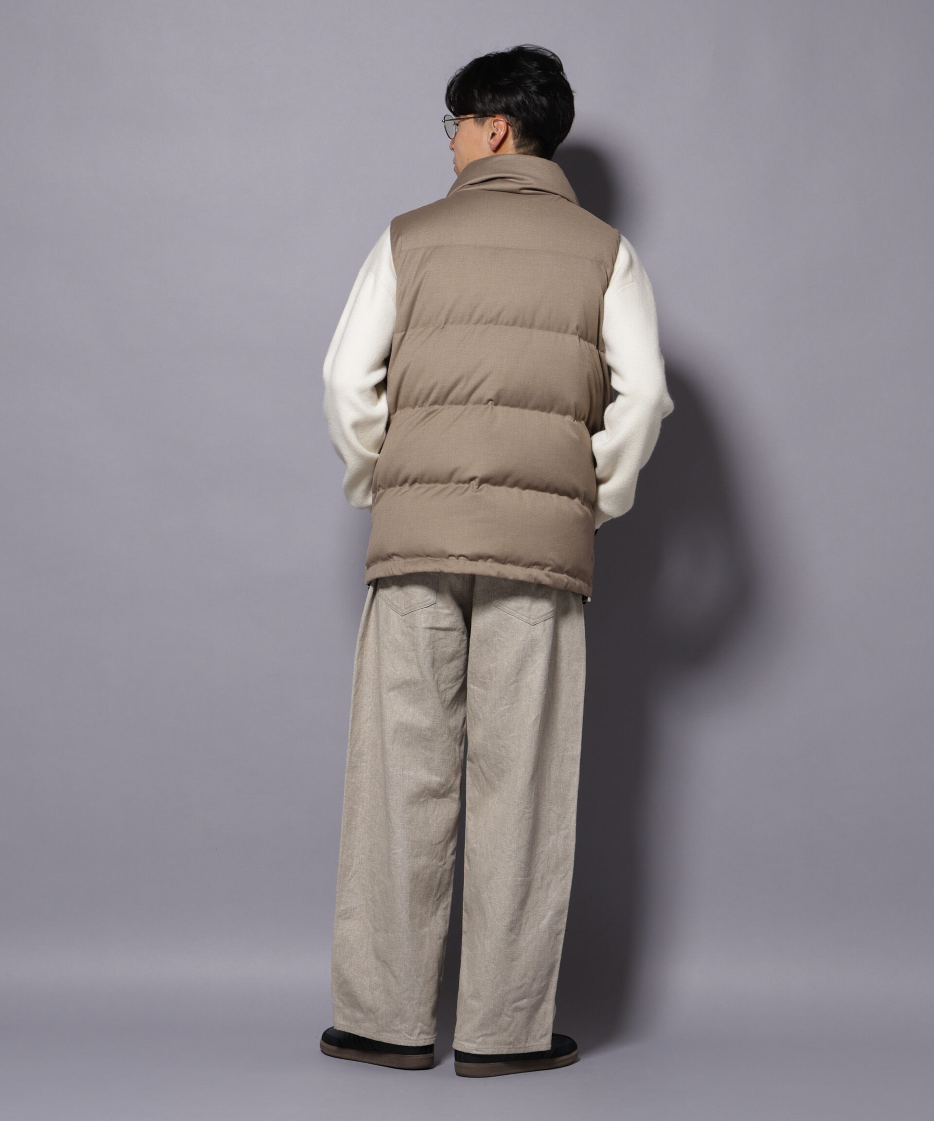 nano･universe「ピグメント 3Dパンツ」|チノ|