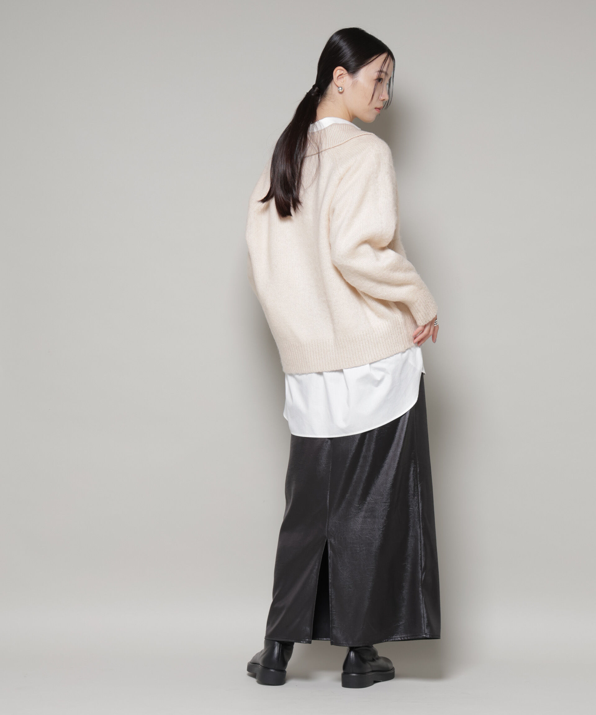 nano･universe「PENNEYS別注TheFOXシャギーポロニット」|ニット・セーター|