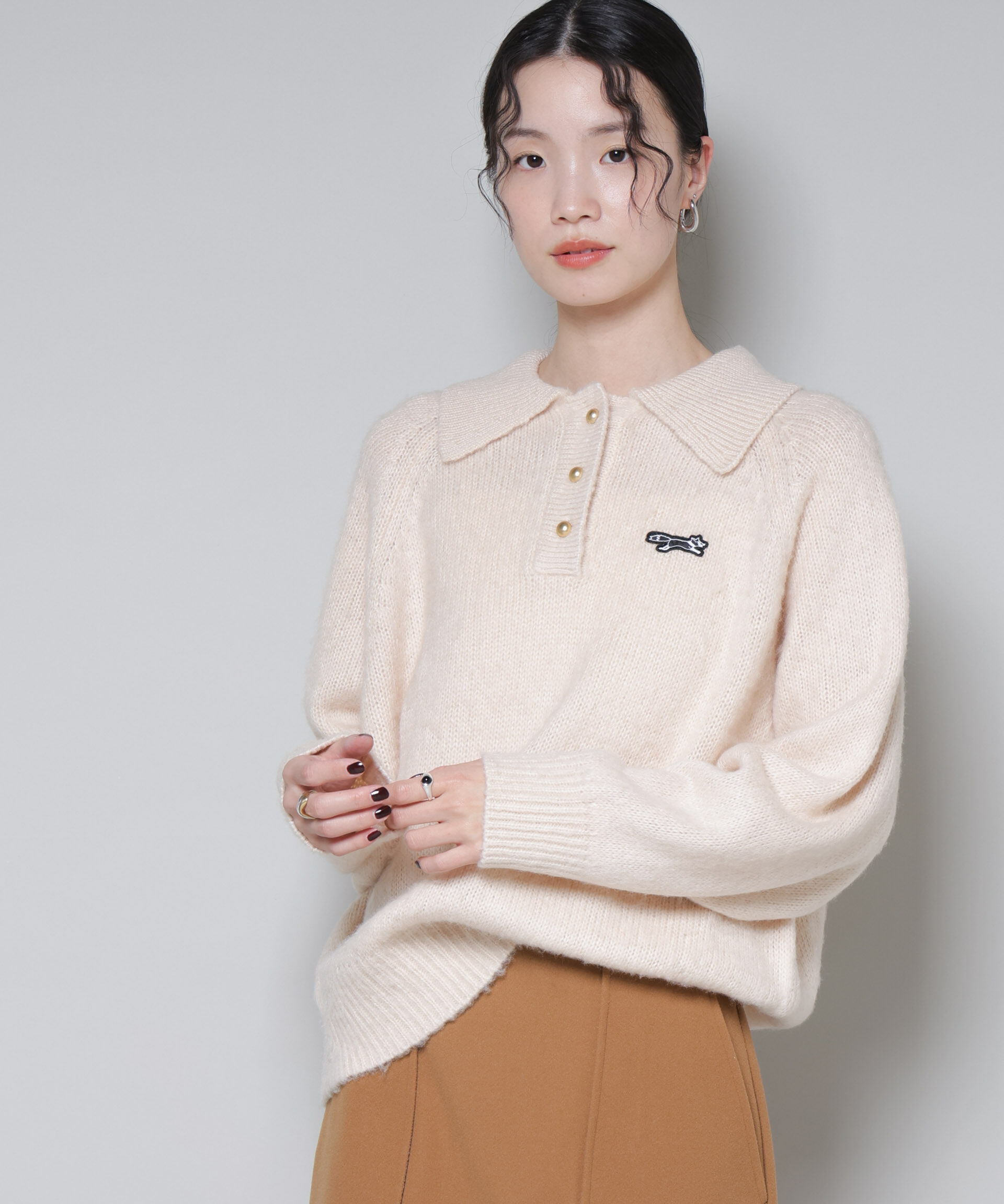 nano･universe「PENNEYS別注TheFOXシャギーポロニット」|ニット・セーター|