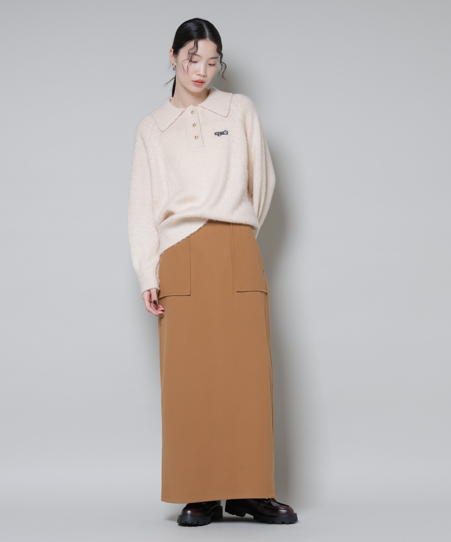 nano･universe「PENNEYS別注TheFOXシャギーポロニット」|ニット・セーター|