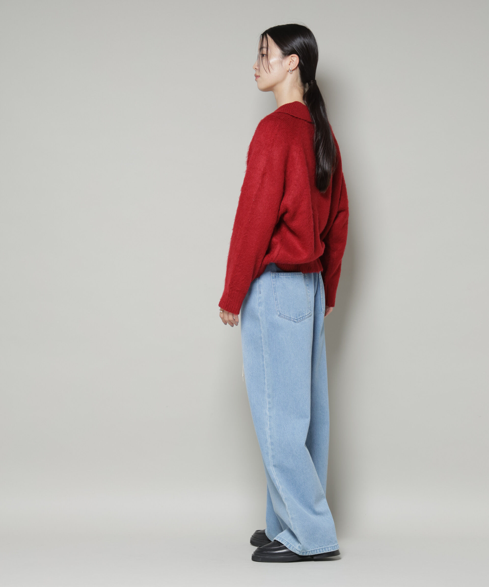 nano･universe「PENNEYS別注TheFOXシャギーポロニット」|ニット・セーター|