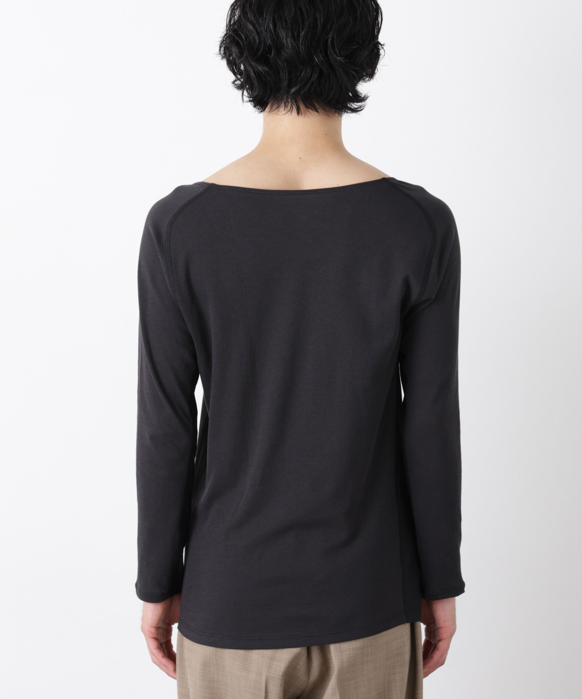 nano･universe「Anti Soaked(R)Plus インナーTシャツ 長袖」|Tシャツ・カットソー|