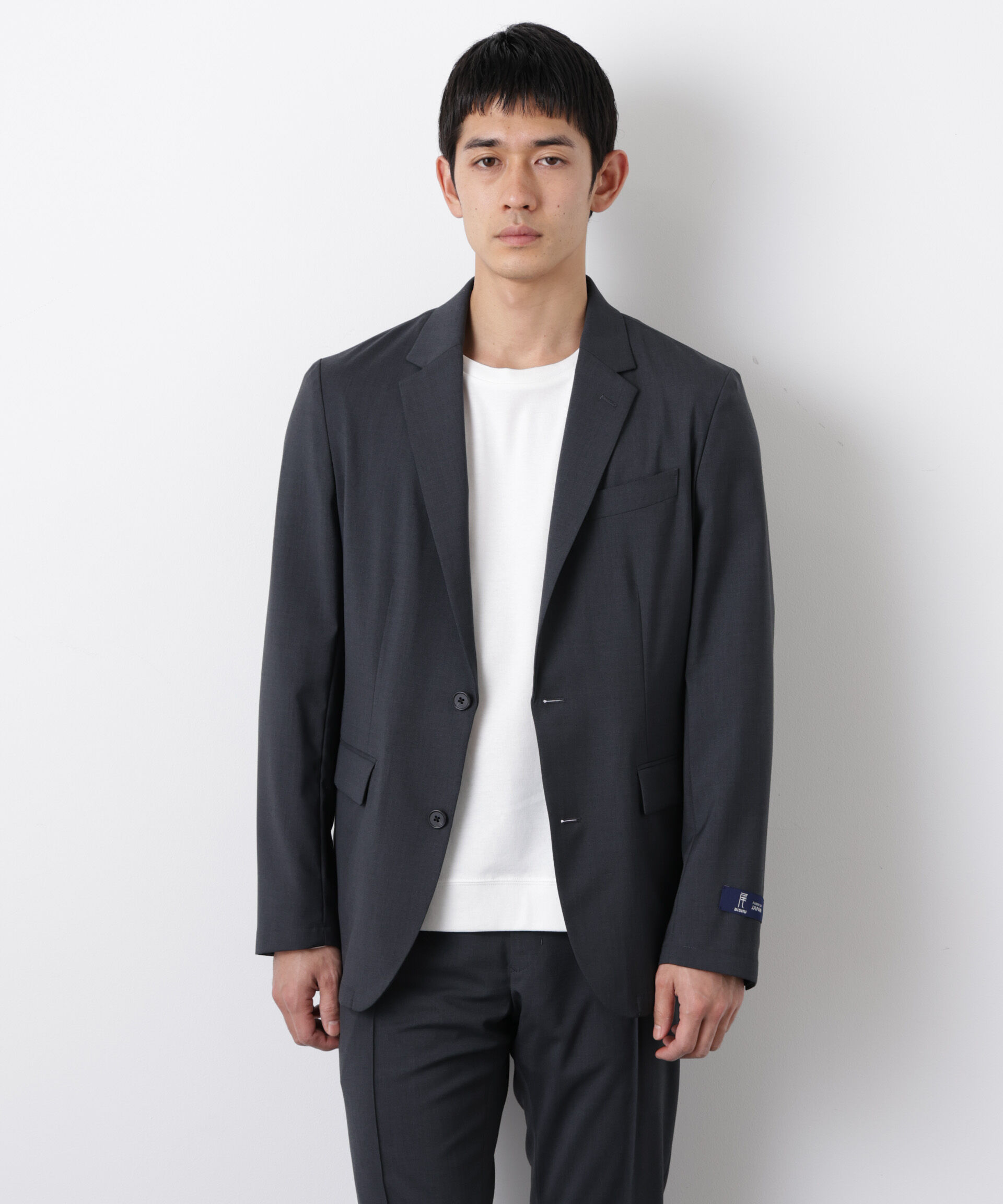 nano･universe「｢DamerinoSelect｣JAPANfabricウールストレッチジャケット（セットアップ可）」|スーツ|