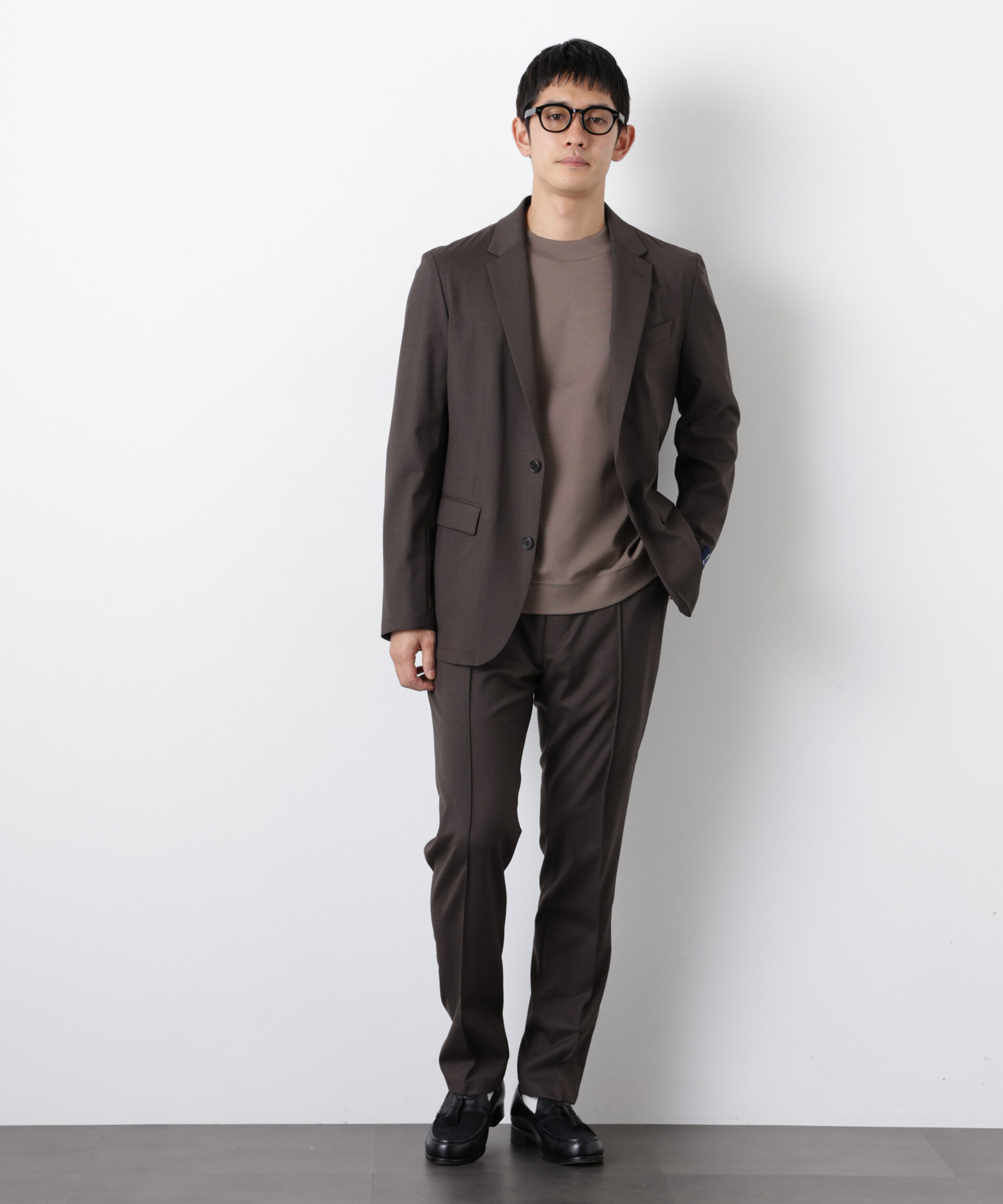 nano･universe「｢DamerinoSelect｣JAPANfabricウールストレッチジャケット（セットアップ可）」|スーツ|