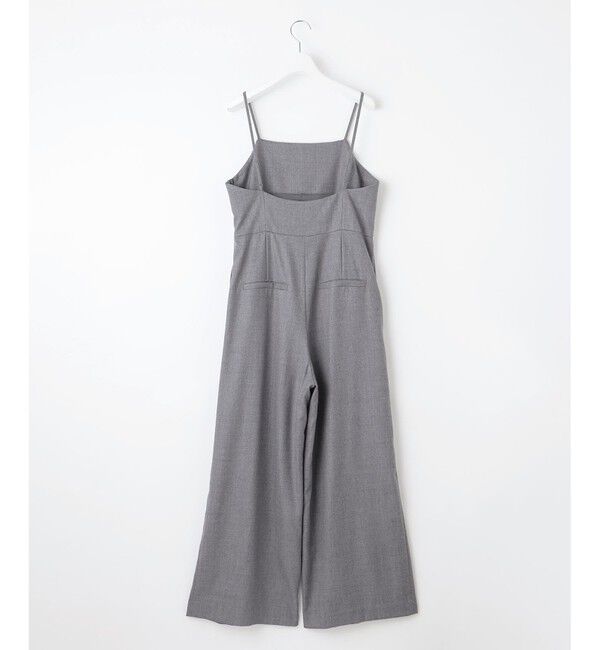 自由区「【洗える】ウォッシャブルウールサキソニー コンビネゾン」|オールインワン|