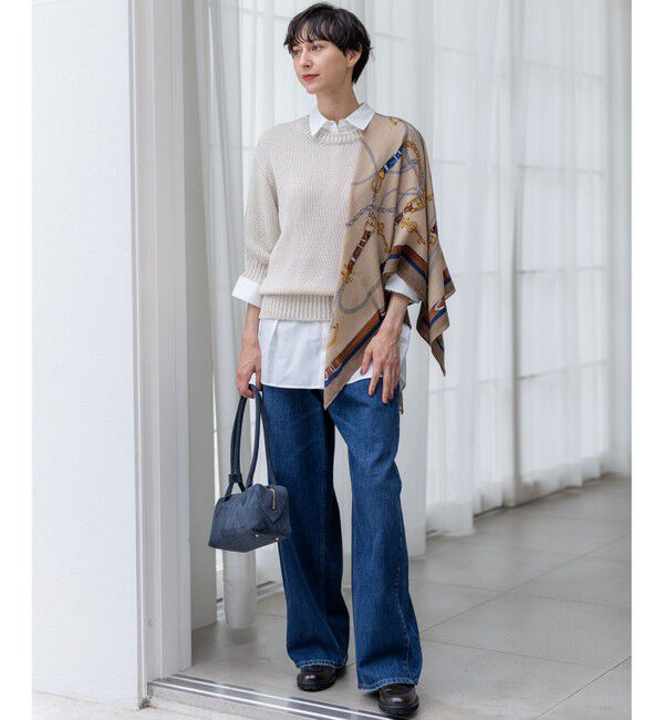 23区「【好評につき追加/Oggi・LEE掲載】ウール カシミヤ ストール」|ストール|