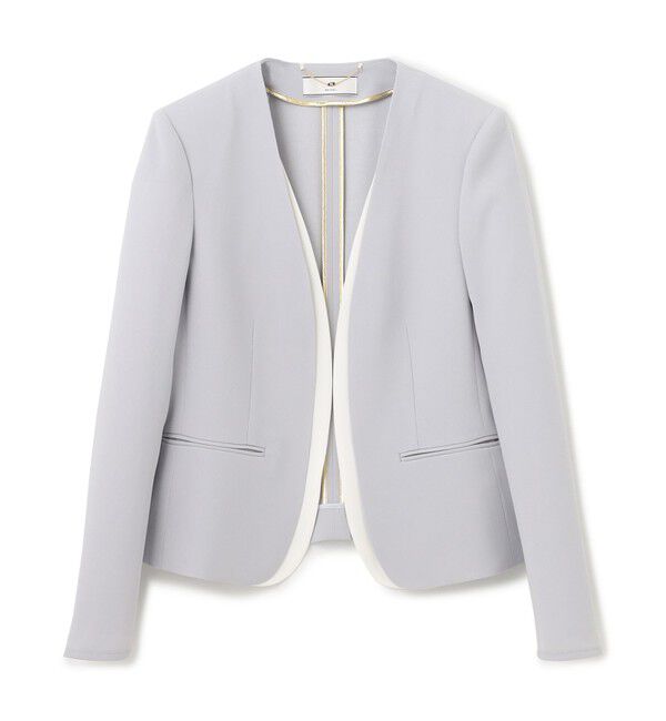 BEIGE,「CINDY / ダブルカラージャケット」|ノーカラージャケット|