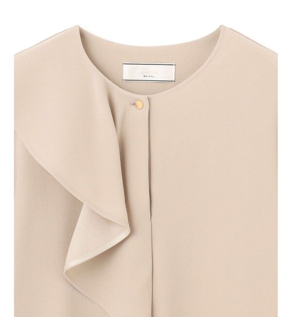 BEIGE,「【L-size】CINDY / アシンメトリーブラウス」|シャツ・ブラウス|