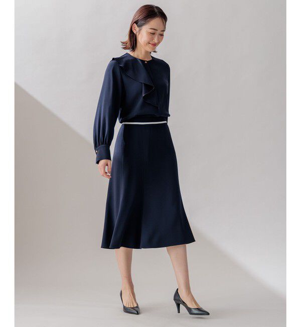 BEIGE,「【L-size】CINDY / アシンメトリーブラウス」|シャツ・ブラウス|