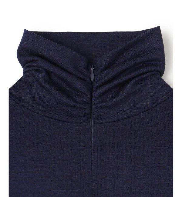 BEIGE,「【洗える】CALDANA / タートルネックロングドレス」|ワンピース|