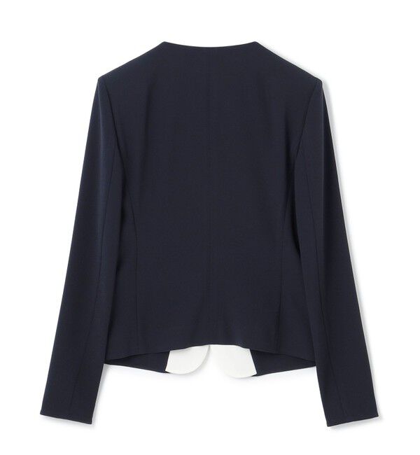 BEIGE,「【L-size】CINDY / ダブルカラージャケット」|ノーカラージャケット|