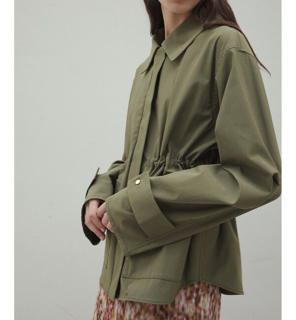 BEIGE,「【Precious 4月号掲載】IBERIS / スタンドカラーブルゾン」|ブルゾン・スタジャン|