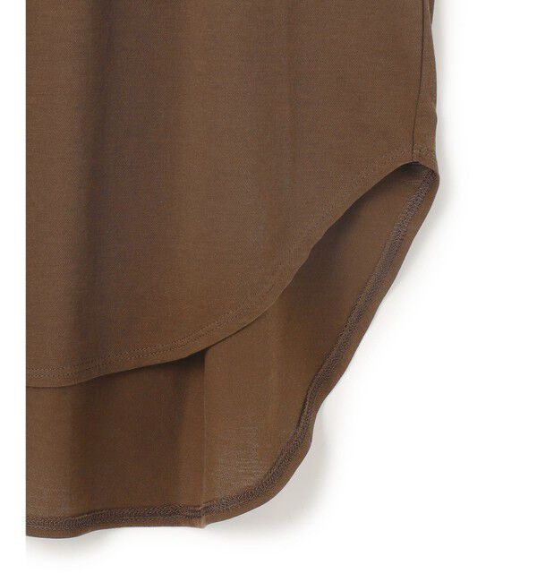 BEIGE,「【BEIGE,ecru/WEB限定・洗える】FINE DRY TOUCH / ねじりデザインコットンノースリーブトップス」|Tシャツ・カットソー|