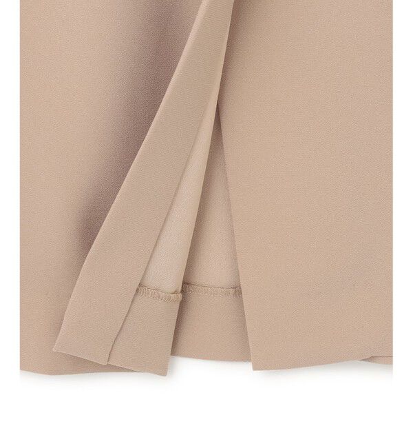 BEIGE,「【洗える】FLEUR / フロントボタンノースリーブブラウス」|シャツ・ブラウス|