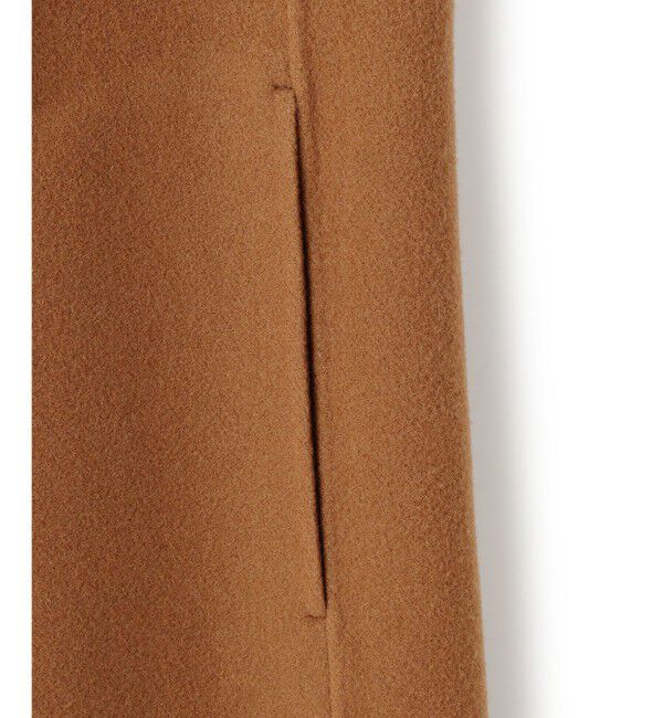 BEIGE,「【Oggi掲載】LEMOORE / ウールリバーフード付きロングジレ」|ベスト・ジレ|