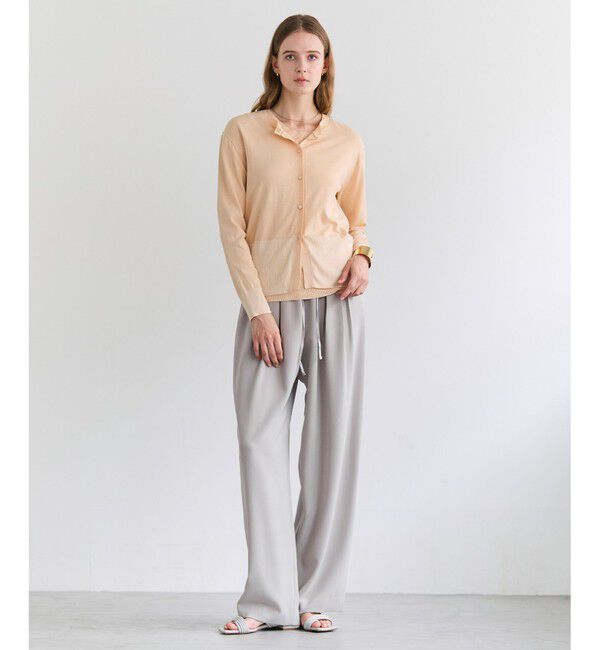 BEIGE,「RUE / ドライタッチイージーセミワイドパンツ」|その他|