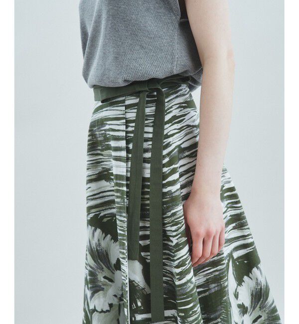 Grace Class「ペイントフラワーメキシカンスカート」|スカート|