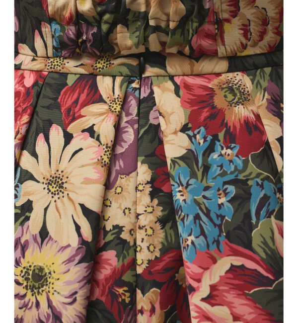 GRACE CONTINENTAL「アンティークフラワータックスカート」|スカート|