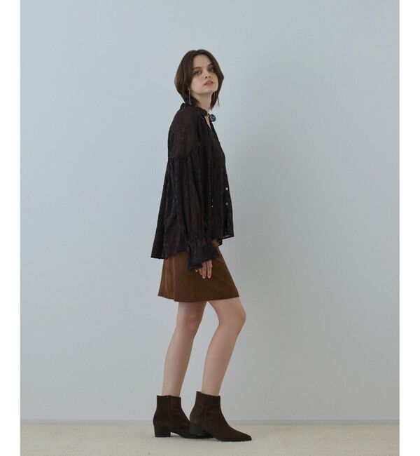 GRACE CONTINENTAL「パッチワークミニスカート」|スカート|