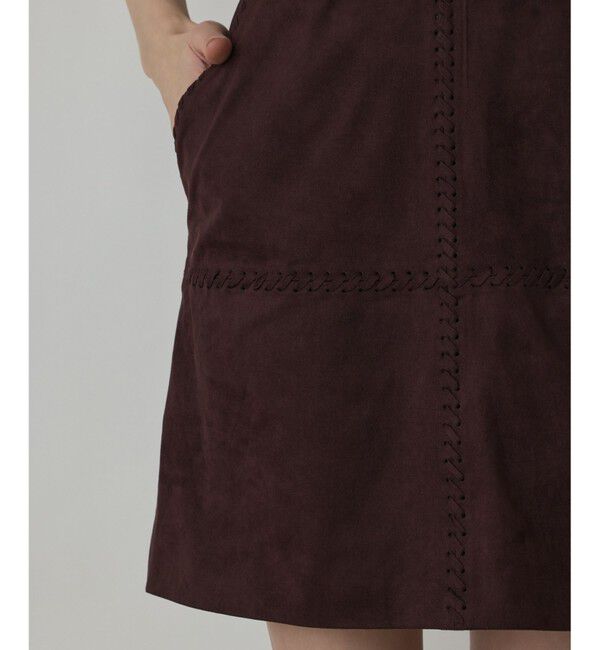 GRACE CONTINENTAL「パッチワークミニスカート」|スカート|