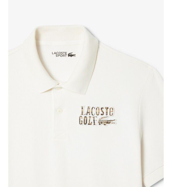 LACOSTE「ラコステゴルフワッペンポロシャツ」|ポロシャツ|