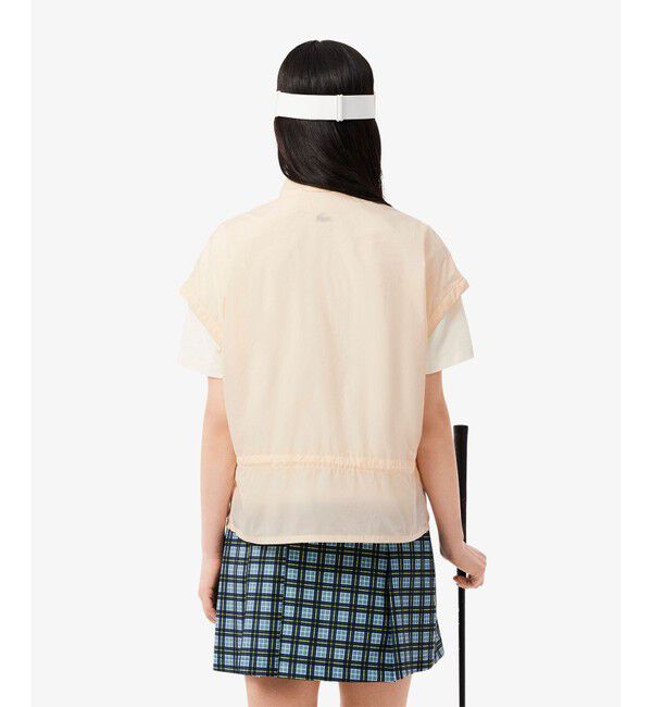 LACOSTE「マイクロフレンチスリーブウィメンズゴルフジャケット」|ダウンベスト・ベスト|