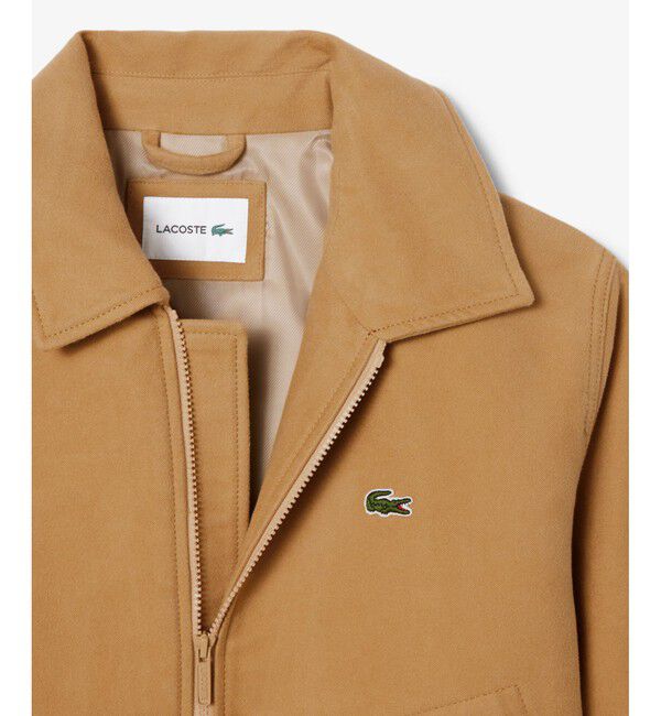LACOSTE「パデッドモールスキンジャケット / 中綿ブルゾン」|ブルゾン・スタジャン|