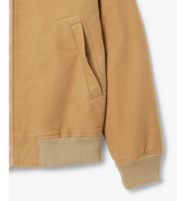 LACOSTE「パデッドモールスキンジャケット / 中綿ブルゾン」|ブルゾン・スタジャン|