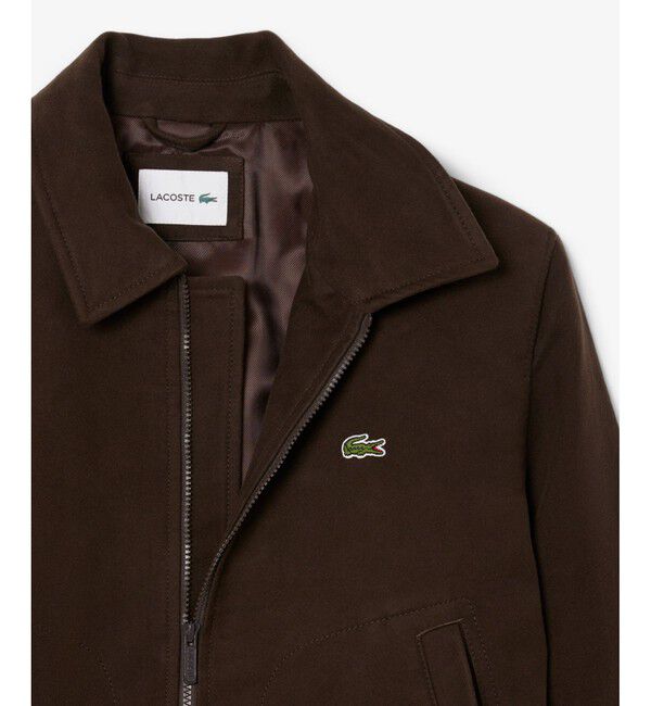 LACOSTE「パデッドモールスキンジャケット / 中綿ブルゾン」|ブルゾン・スタジャン|