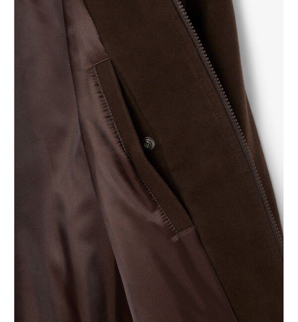 LACOSTE「パデッドモールスキンジャケット / 中綿ブルゾン」|ブルゾン・スタジャン|