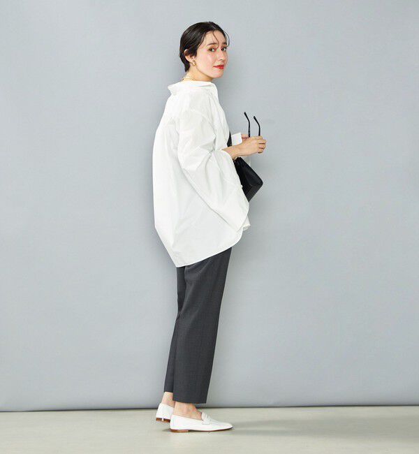 NOLLEY'S「NMPウールトロテーパードパンツ」|チノ|