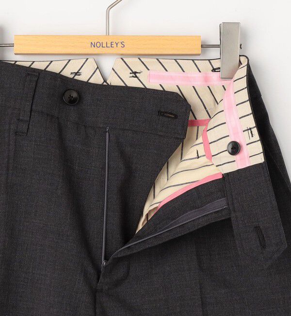 NOLLEY'S「NMPウールトロテーパードパンツ」|チノ|